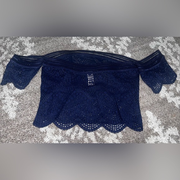 💙Vintage Victoria’s Secret💙Blue Tube Top,Small💙New, Never Worn!!! - Picture 3 of 16